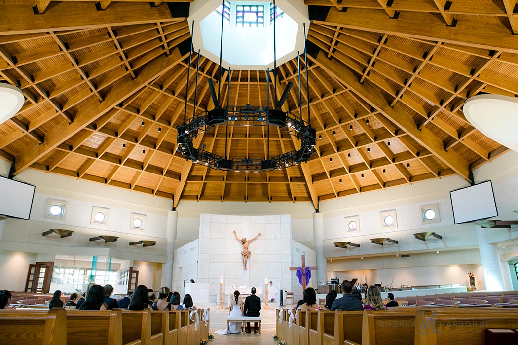 wooden ceiling at st marks church wedding in fort lauderdale | Andrea Harborne Photography st marks church wedding in fort lauderdale | Andrea Harborne Photography