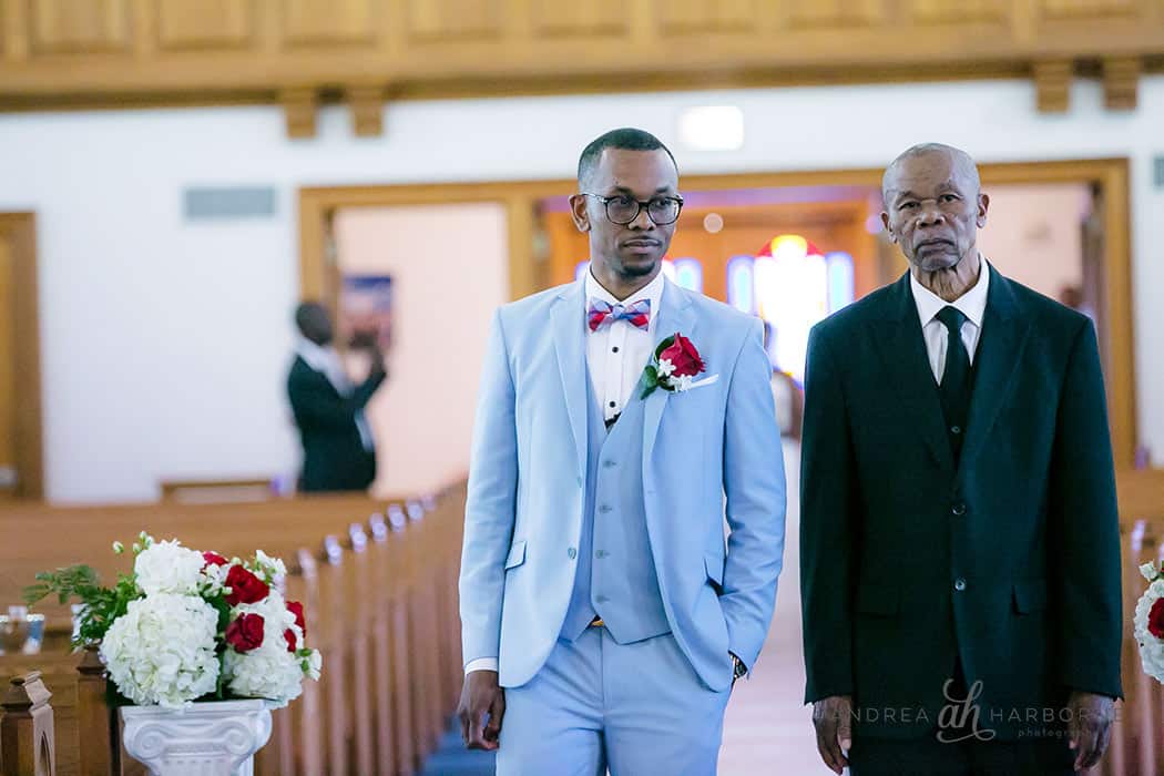Wedding Ceremony, St Sebastian's Catholic Church, Fort Lauderdale | Fort Lauderdale Wedding Photographer | Andrea Harborne Photography