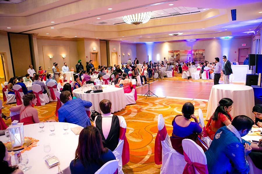 indian wedding reception at Fort Lauderdale Marriott Coral Springs Hotel