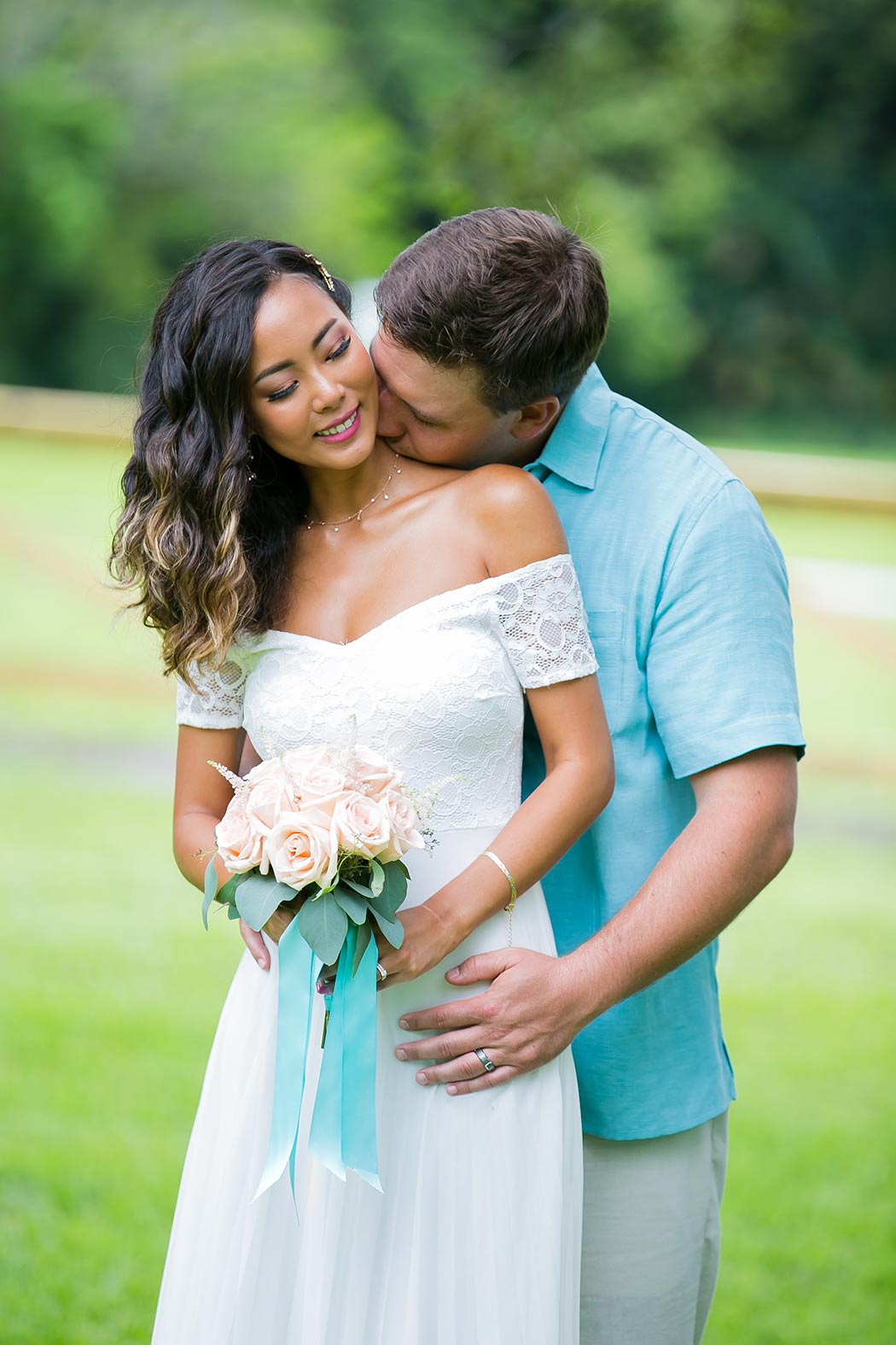 modern wedding ceremony at robbins park, fort lauderdale