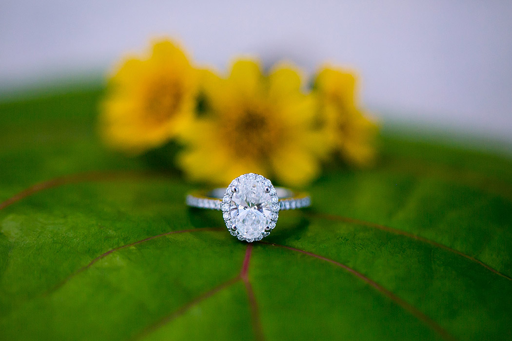 how to take detail shots of diamond engagement ring