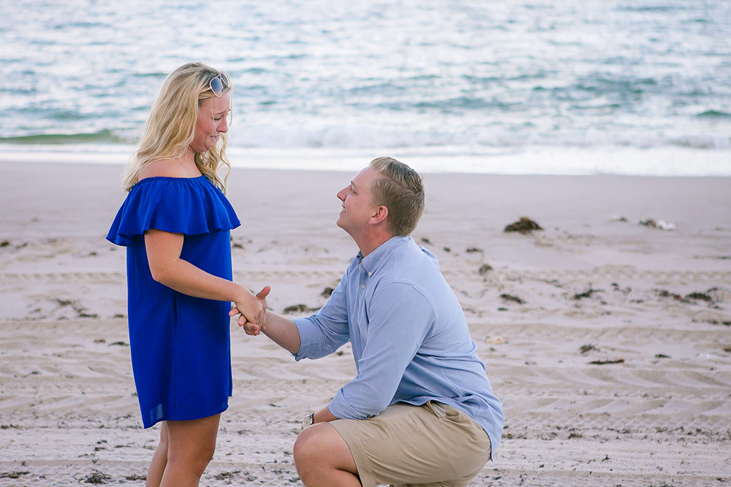 she said yes on the beach in fort lauderdale