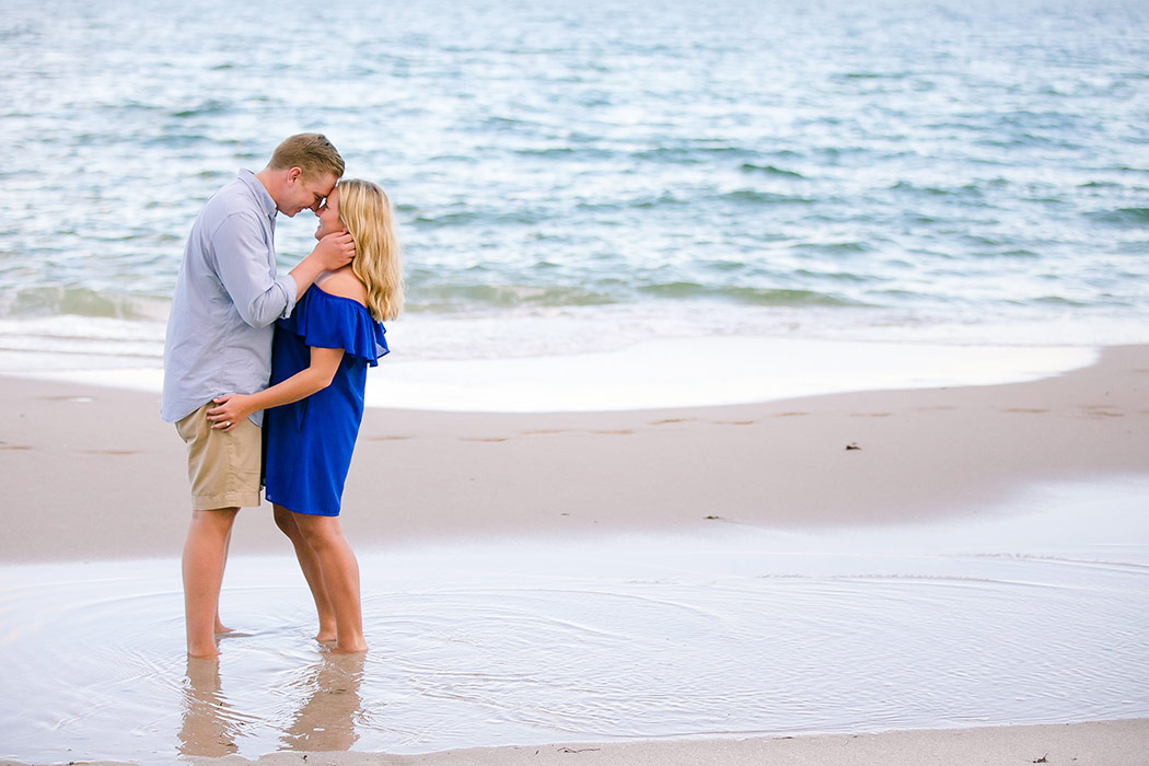 adorable beach proposal in fort lauderdale | fort lauderdale engagement photographer