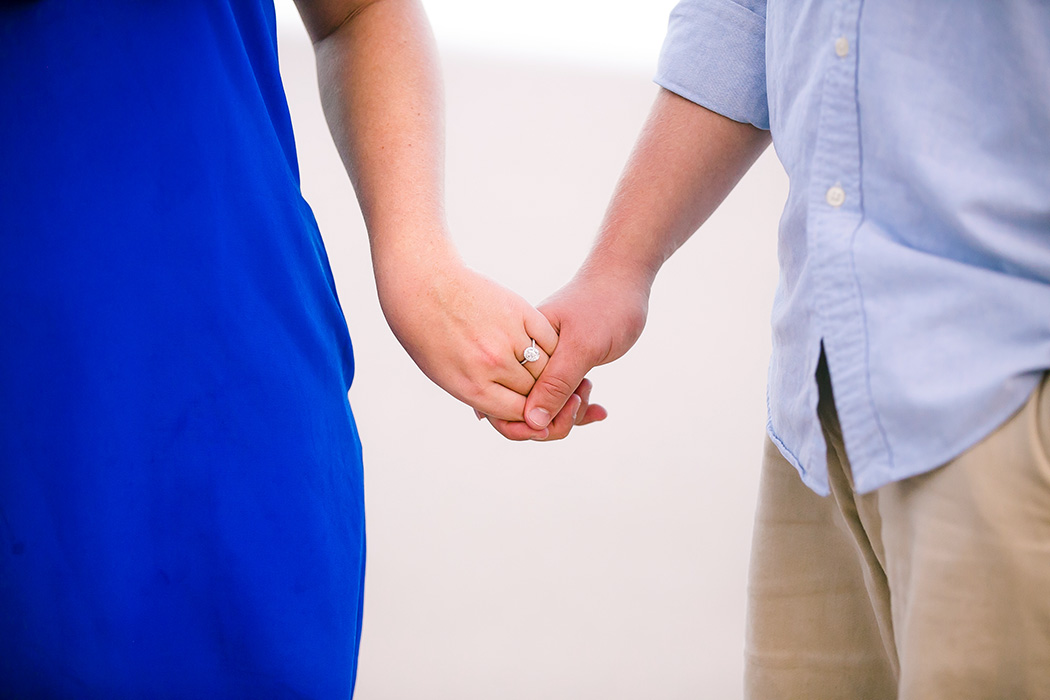 adorable engagement and proposal photoshoot