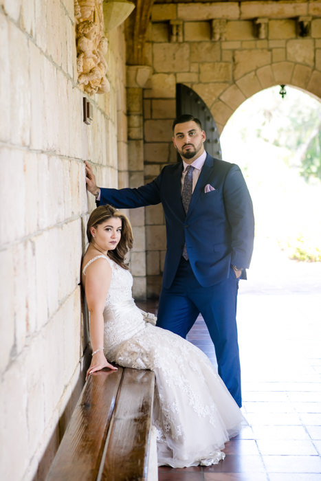 classic wedding at the ancient spanish monastery | andrea harborne photography