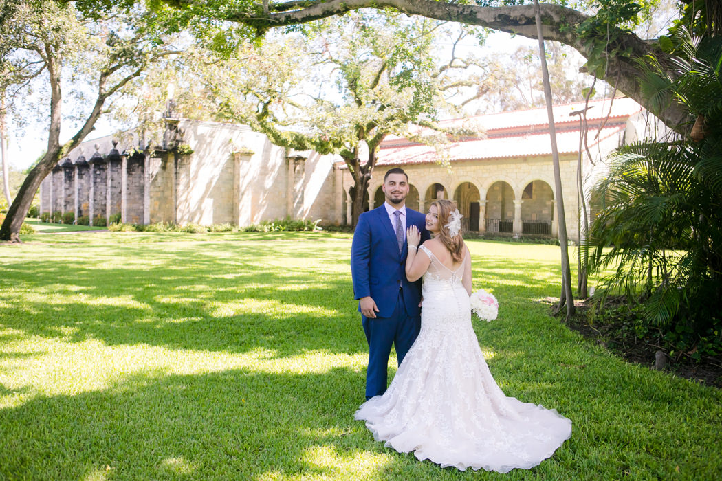 classic wedding at the ancient spanish monastery, miami | andrea harborne photography