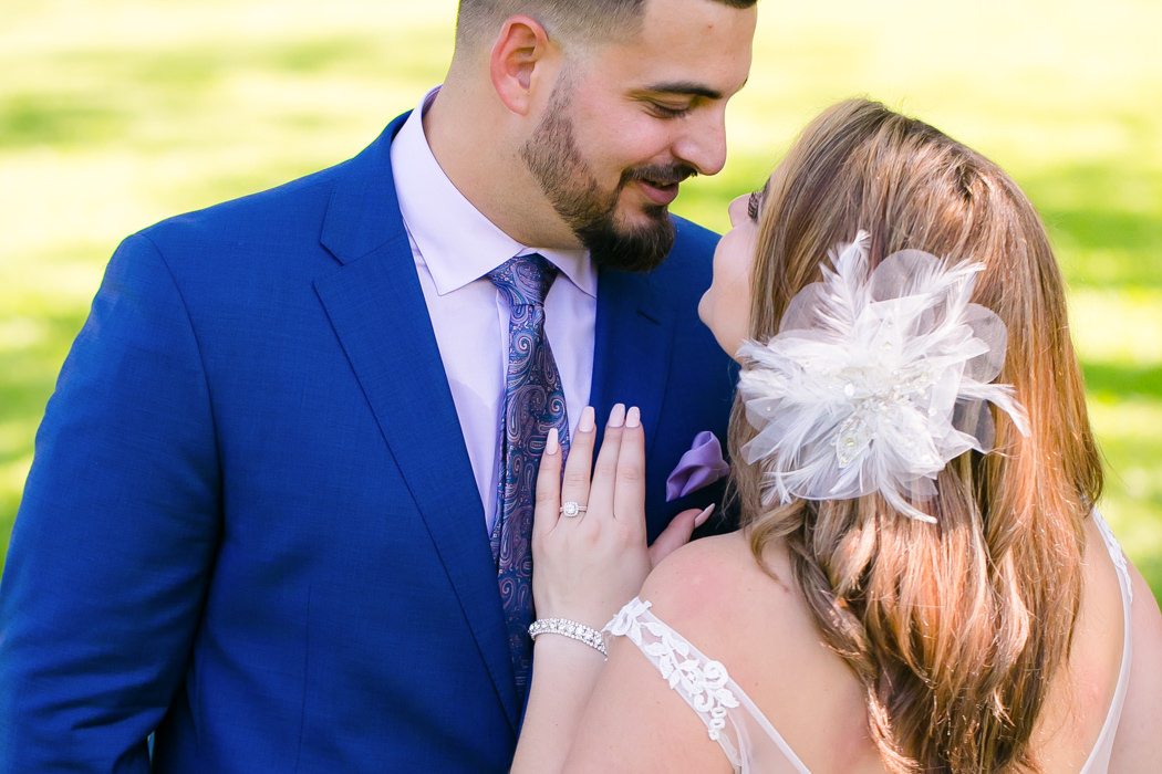 bride and groom wedding at the ancient spanish monastery | lace wedding dress