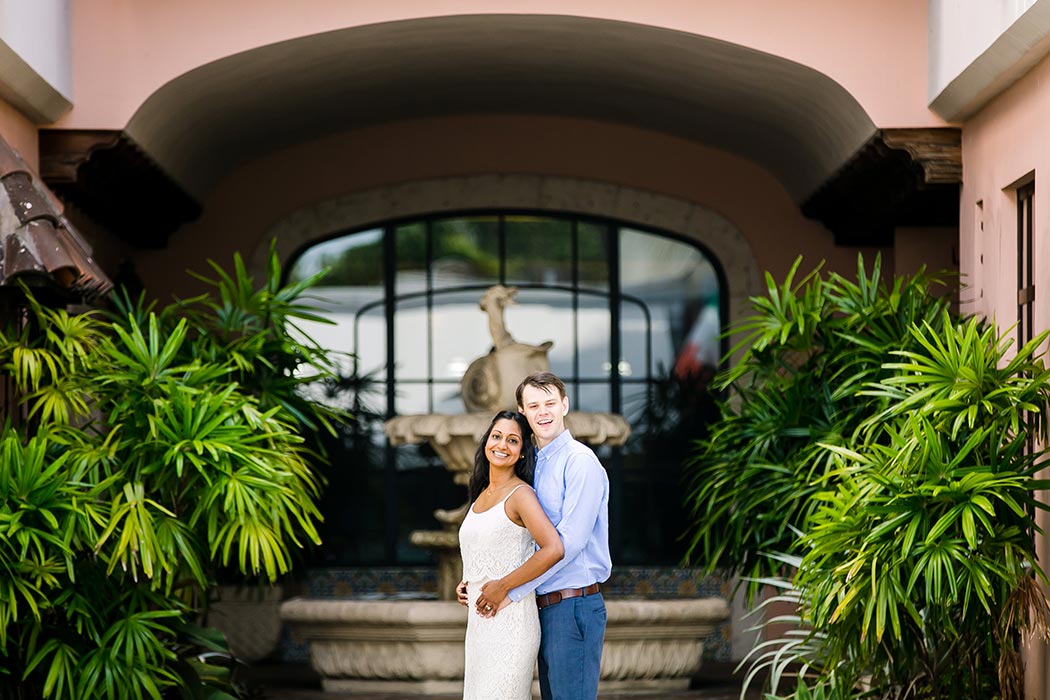 fort lauderdale indian engagement photoshoot