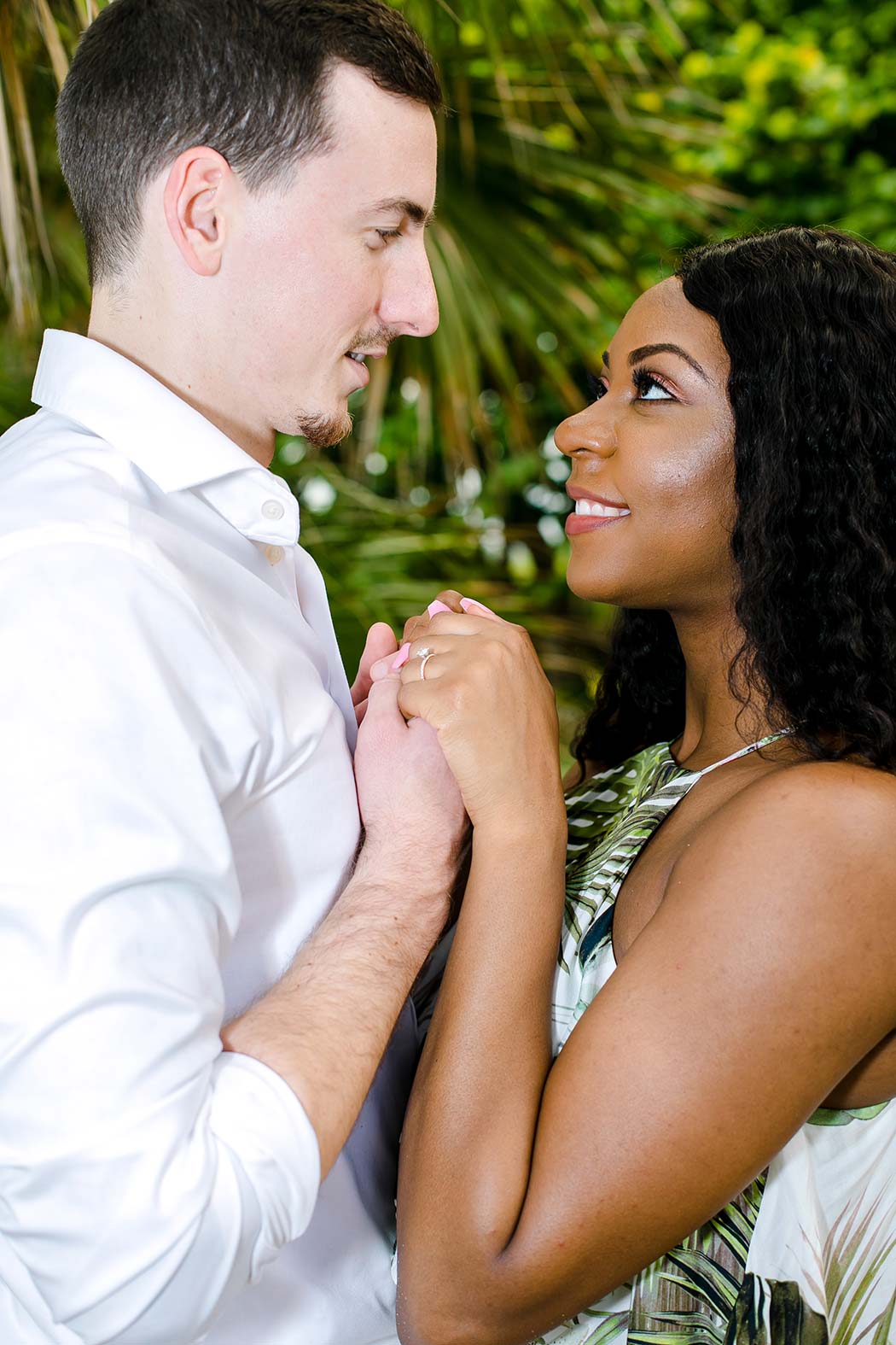 pompano beach engagement photoshoot