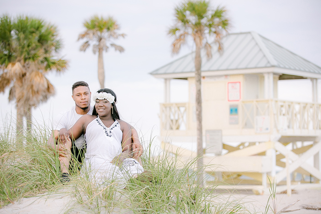 crandon beach park maternity photoshoot, miami