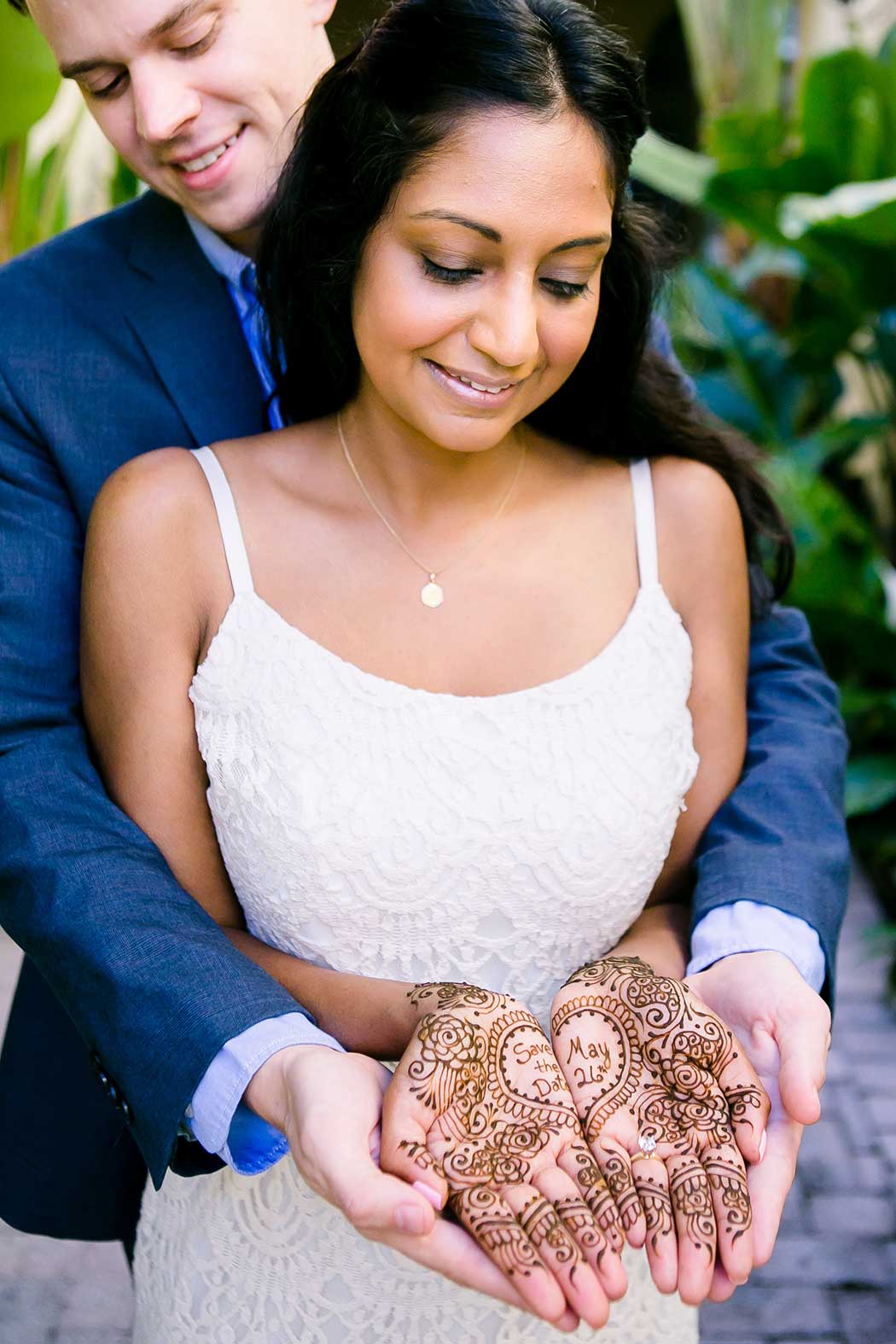 las olas boulevard engagement session | henna save the date fort lauderdale
