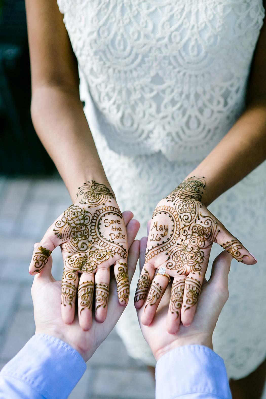 unique mehndi henna save the date engagement photoshoot